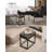 Rectangular footstool