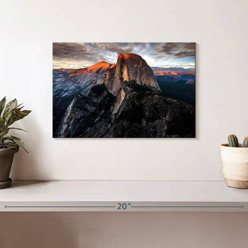 Alvord Yosemite's Half Dome, 8" H x 12" W