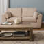 Allred Four Leg Coffee Table with Storage-115747552