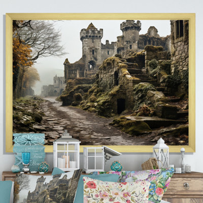 Château mystique d'Irlande II - art mural Irlande