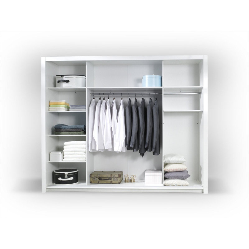 Panarea 3 Door Manufactured Wood Wardrobe