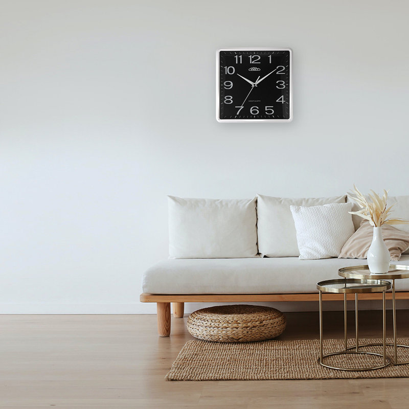 Wall Clock, Black/White