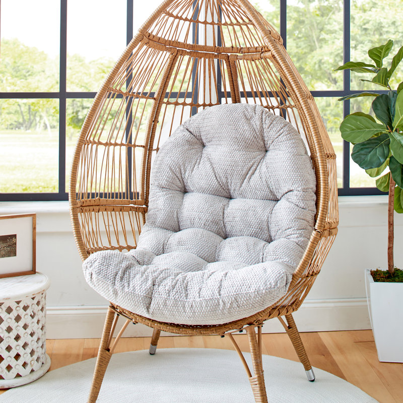 Indoor Sutherland Egg Chair Seat Cushion, Sutherland Dove