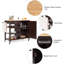 Amissa Wood Kitchen Cart-825225259