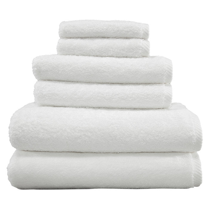 Ensemble de 6 serviettes en coton turc Scarlett