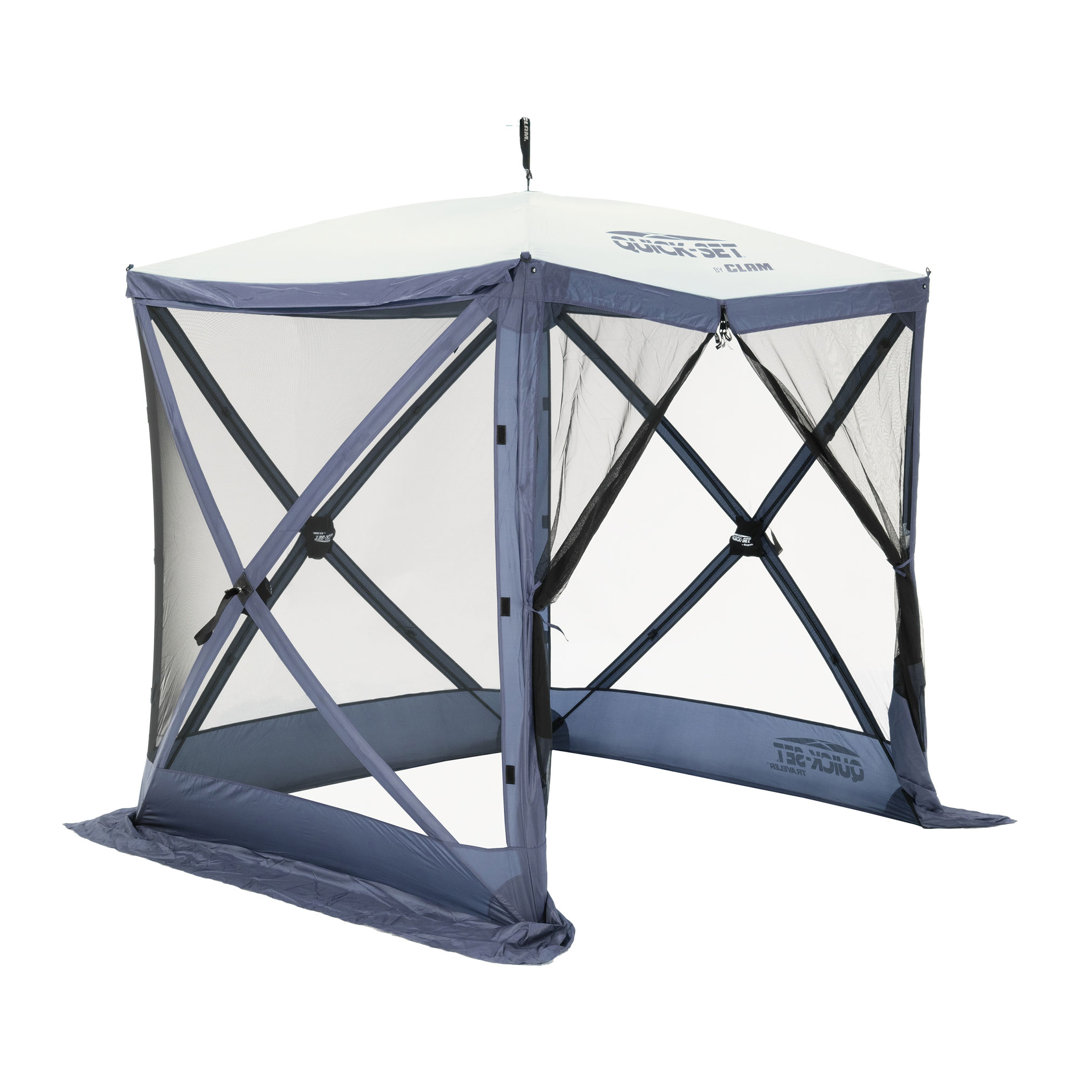 CLAM Quick-Set Pavilion Portable Outdoor Canopy Shelter Clam Roof 