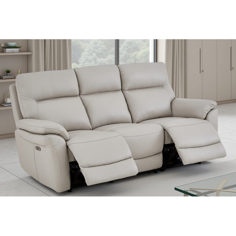 Huckins 3 Seater Electric Reclining Sofa, Grey