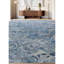 Handmade Silk and Wool Abstract Area Rug-26267234