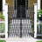Double Folding Security Gate Lockable Scissor Gate-116560111