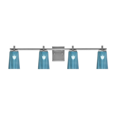 Barre d'éclairage de salle de bain 4 lumières Bramhall