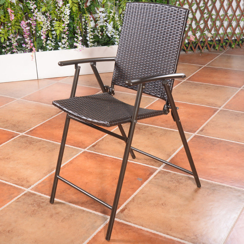 Halladay Metal Outdoor 24'' Counter Stool