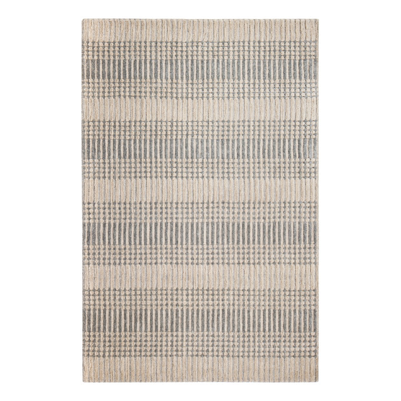 Nila Striped Hand Woven Area Rug, Rectangle 122 x 183cm