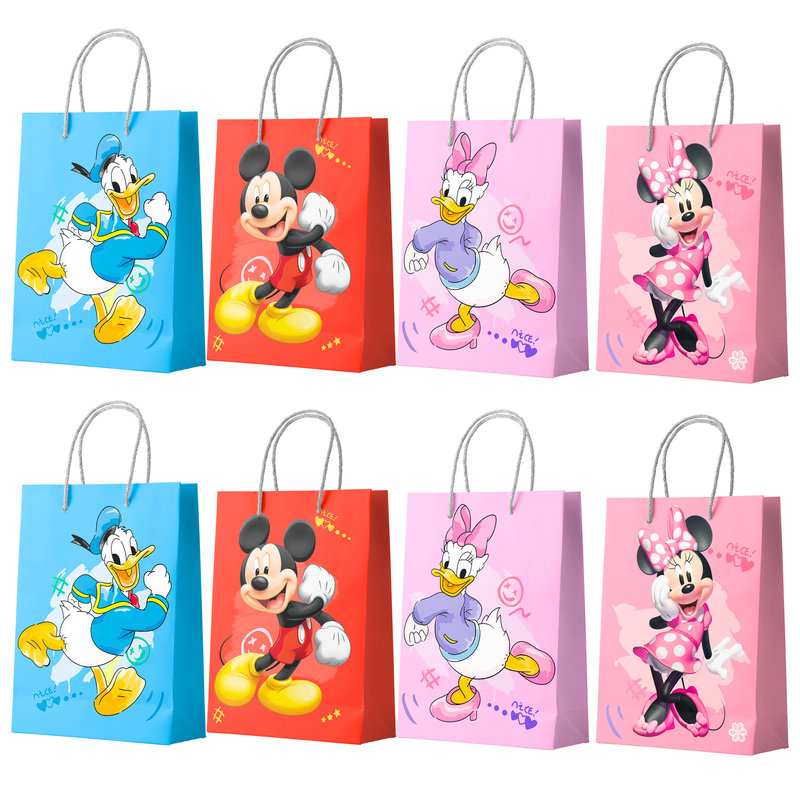 Sacs-cadeaux Mickey Minnie - 24 sacs de fête Mickey Minnie