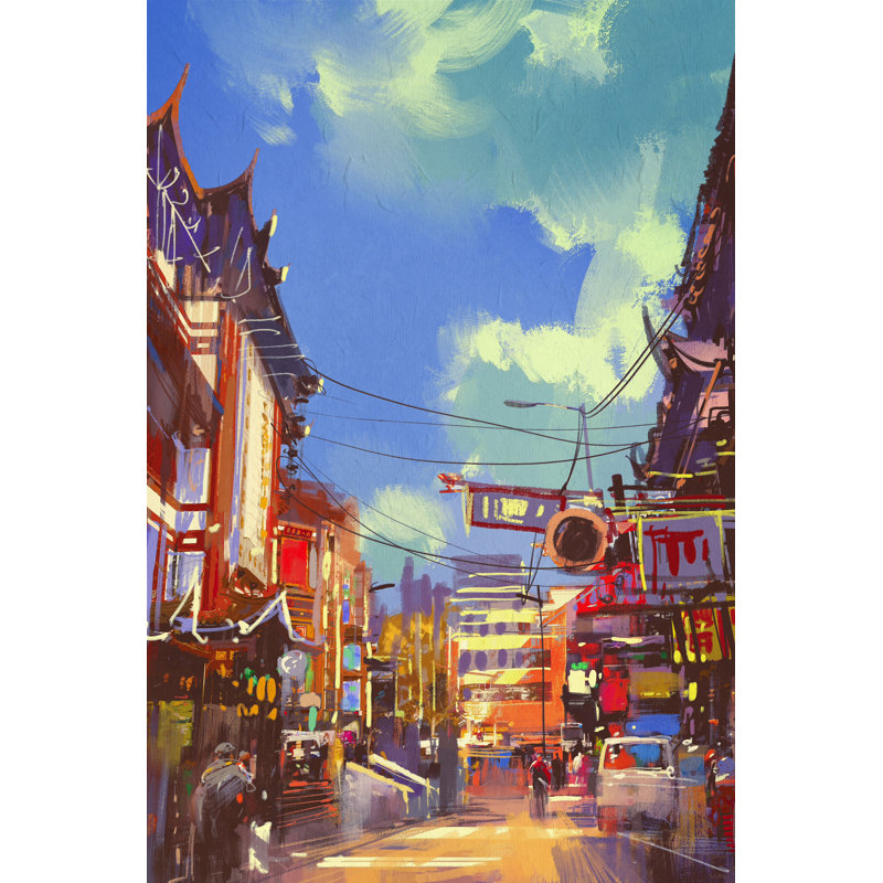 Ancient Buildings - Wrapped Canvas Print, 76cm H x 51cm W x 3.8cm D