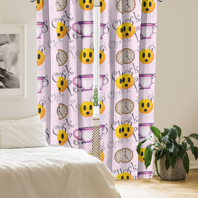 Johnnay Semi Sheer Curtain Pair