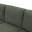Canapé modulaire rembourré Cordory avec 2 repose-pieds Cordory-143351924