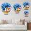 Paysage coloré impressionniste I - horloge murale moderne-60327261