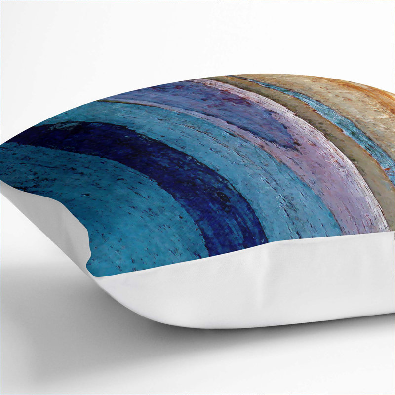 Square Throw Cushion, 40cm H x 40cm W x 15cm D, White