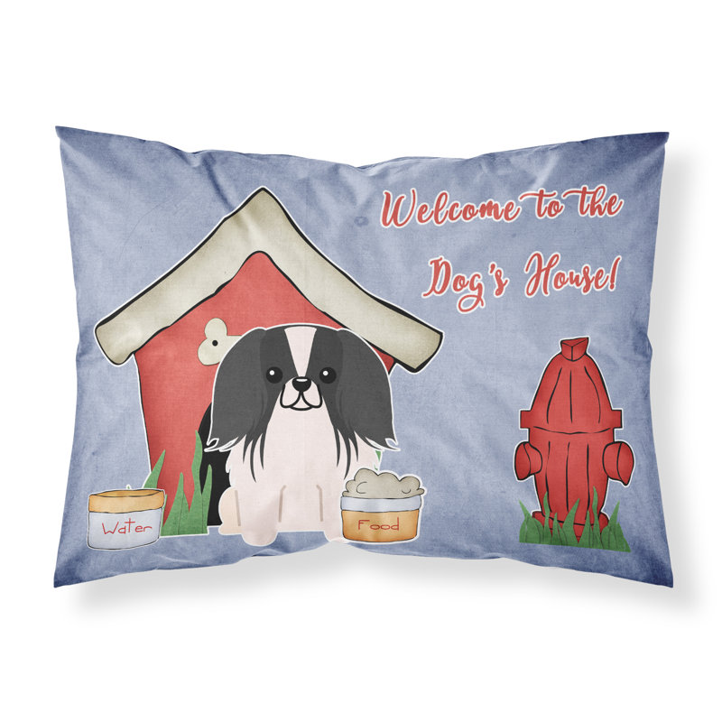 Microfiber, Black White Pekingnese