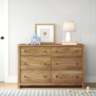 Commode double 6 tiroirs l 50,55 po Gudrun