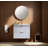 Tomara 29.92'' Wall Mounted Single Bathroom Vanity with Ceramic Top