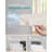 4 Pack Magnetic Spice Rack Organizer, Cream White