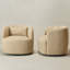 Fauteuil demi-tonneau rotatif 2 pièces-997100033