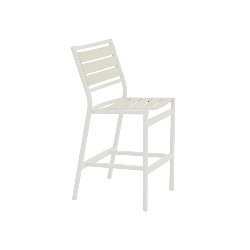 Tabouret de bar 28 po Cabana Club, Parchemin, Coquille