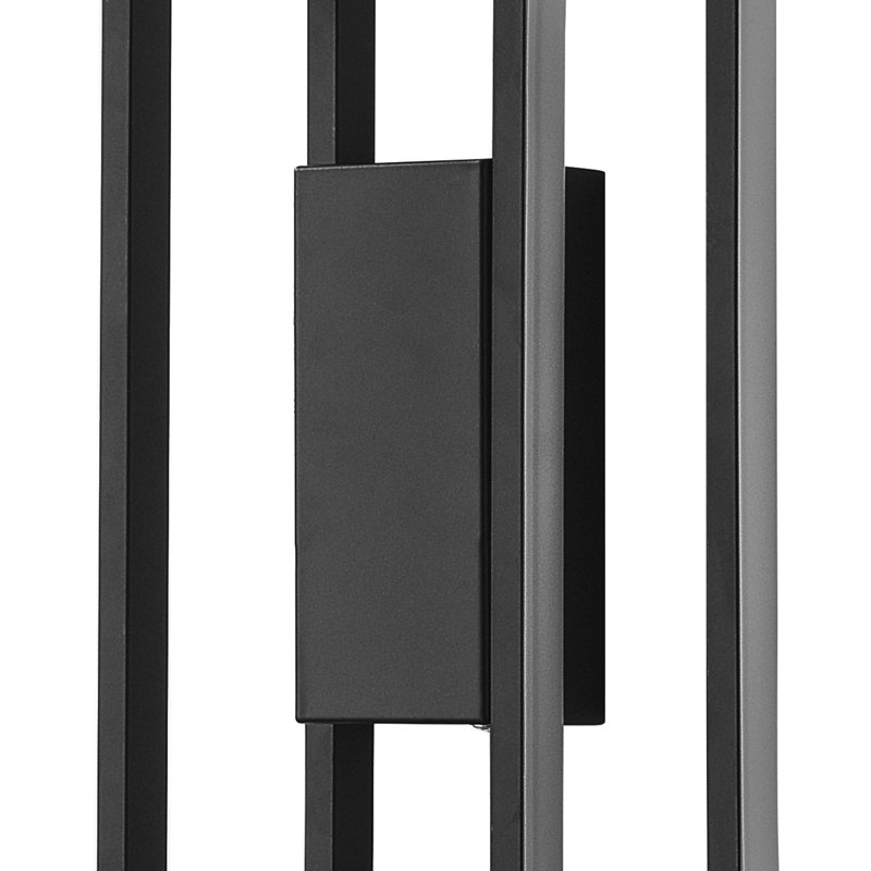 Applique murale encastrée 2 lumières à DEL en aluminium Curenton