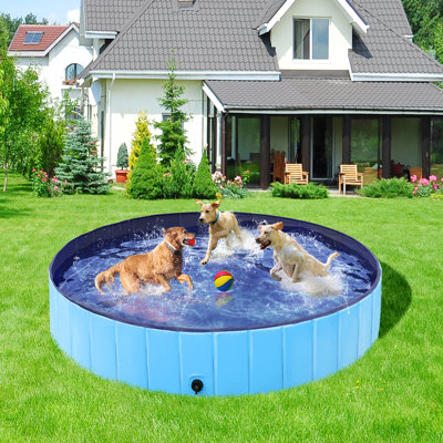  Grande baignoire pliable en PVC pour chiens / chats