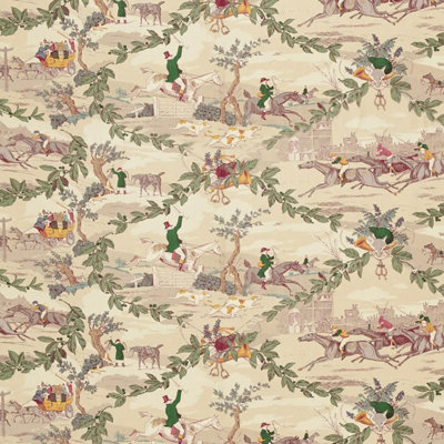 Tissu à imprimé manoir Aston