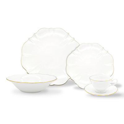 Amelie Piece Handmade Bone China Dinnerware Set