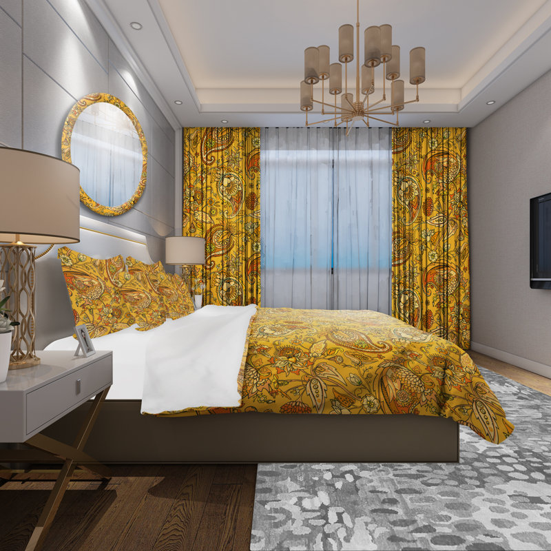 Ensemble de housse de couette designer, Housse de couette très grand + 2 taies décoratives