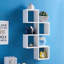 Tablette murale réversible à 4 cubes Duppstadt-23291058