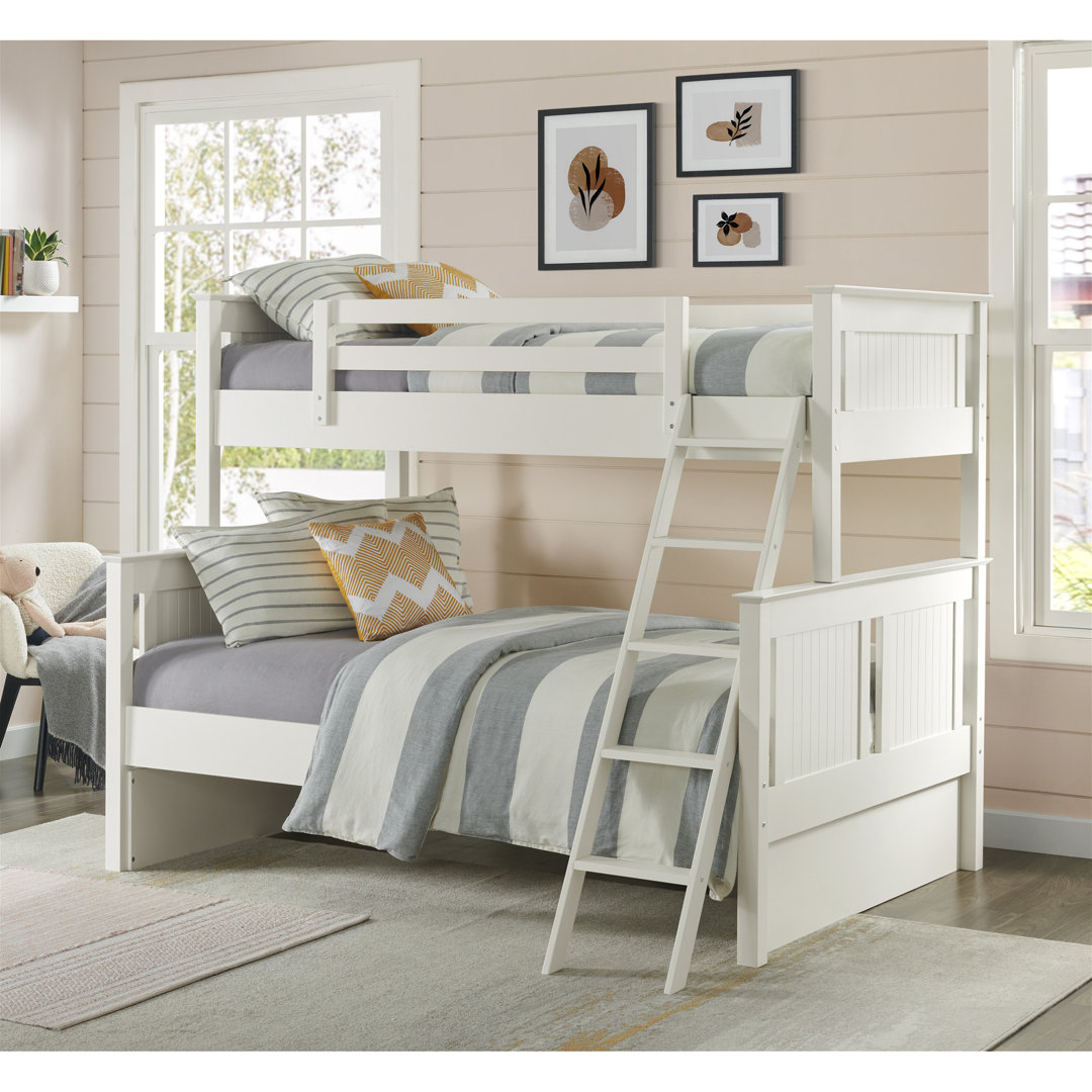 Edick Kids Twin Over Full Bunk Bed with Trundle Harriet Bee