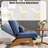 Corduroy Accent Chair With Adjustable Backrest,reclining Chair For Reading Room,living Room,apartment, Office（set Of 2）-831847703