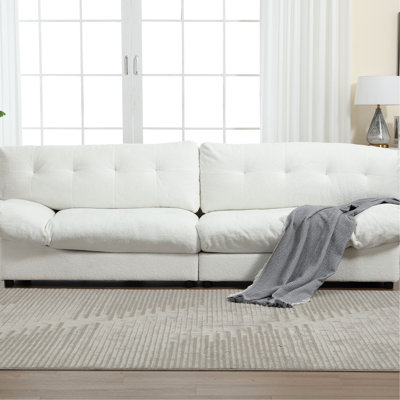 2 Couch - Velvet Fabric For Living Room Luxury Modern Frame Area Decoration