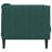  Sofa Chair Dark Green Polyester, Plywood, Solid Wood Single-460270238