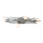 Brindille Steel Armed Sconce-1525176966