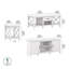Ensemble de tables basses 4 pièces Aspen-79164156