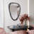 Nesper Solid Wood Asymmetrical Mirror