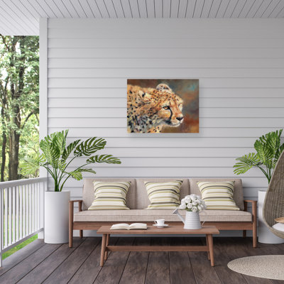 Toile d'extérieur David Stribble Cheetah Stare