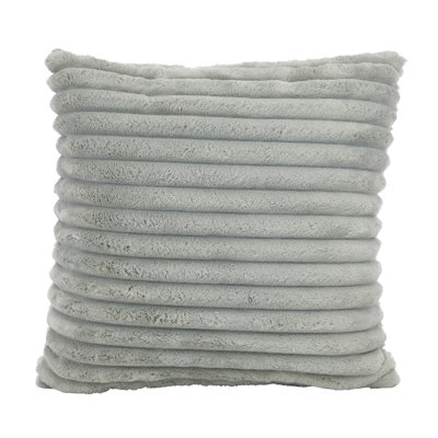 Ivy Jack Decorative Square Plush Fur Throw Pillow Covers 20"x20" Inch, Living Room Bedroom Sofa Couch Cushion, (Filled)