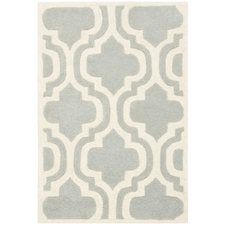 Carolene Hand Tufted Wool Geometric Rug