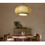 Luminaire suspendu en bambou naturel fait à la main de style japonais