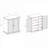 Coni Solid Wood Accent Cabinet-230346062