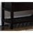Shoe Bench With Beige Upholstered Seat And Storage In Cushioned