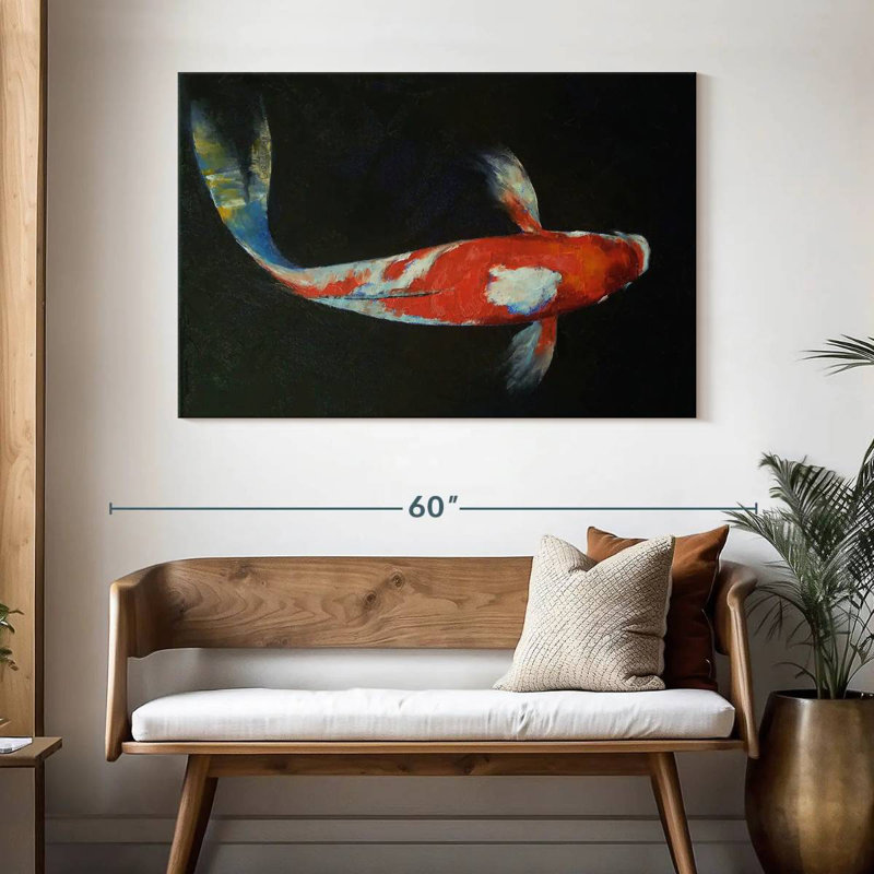 Brampt Koi, 32" H x 48" W