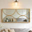 Metal Framed Accent Wall Mirror 60x120CM-1471748161