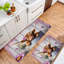 Ensemble de 2 tapis de cuisine Highland Cow-377997926